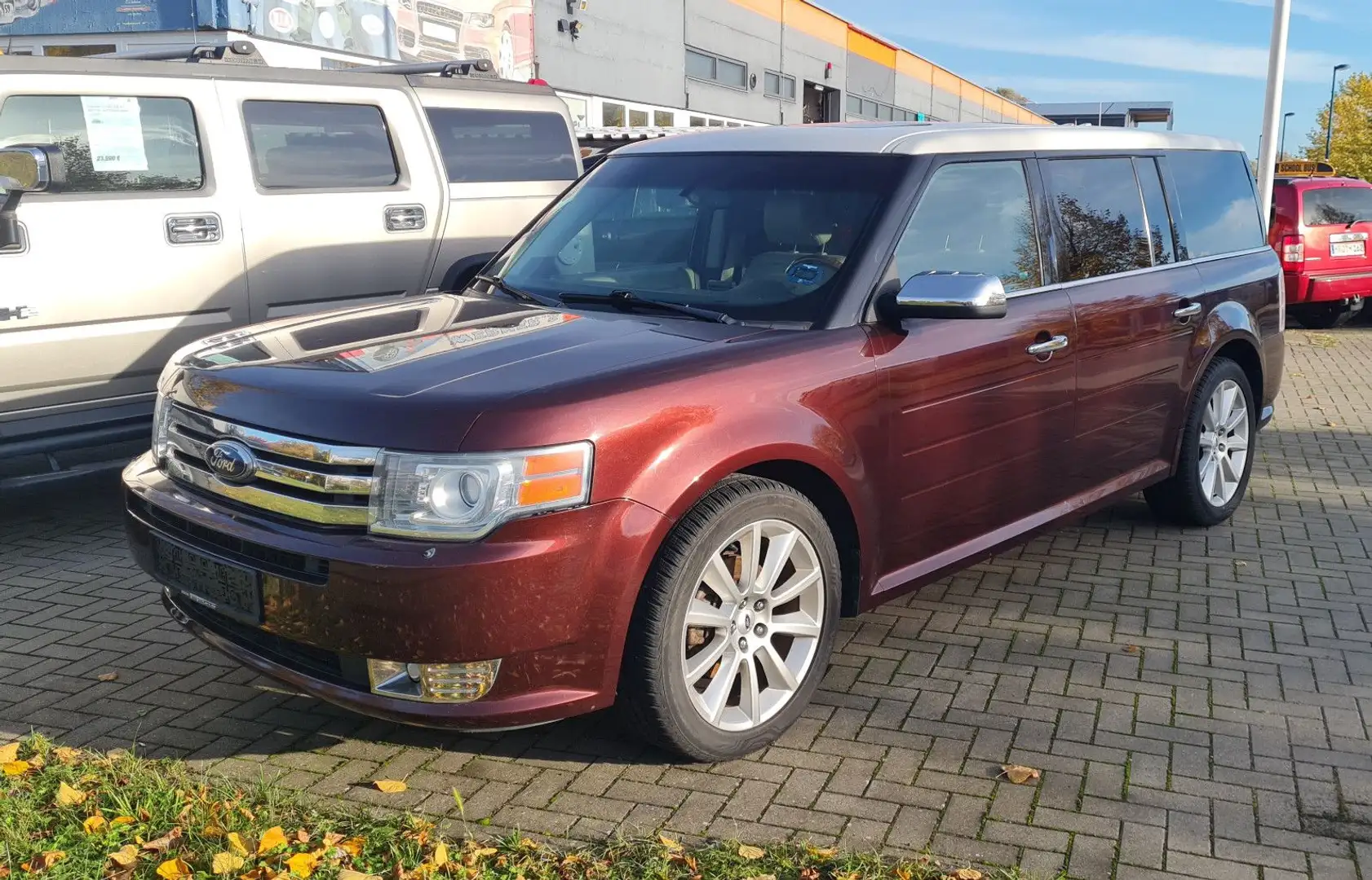 Ford Flex FLEX LIMITED NAVI  ALLRAD  LEDER  AHK 7 SITZER Rosso - 1