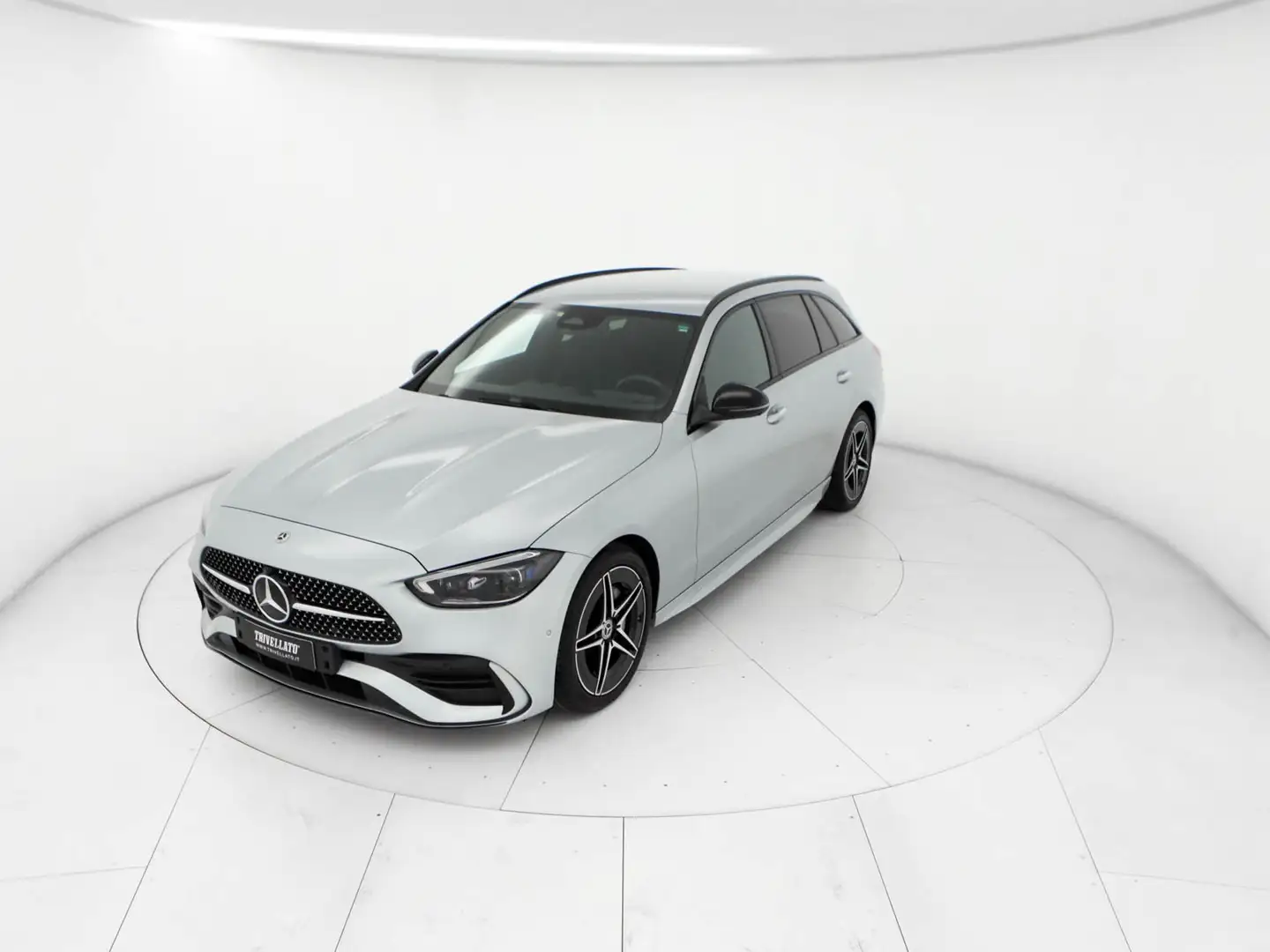Mercedes-Benz C 220 sw 220 d mhev premium plus 4matic auto Argento - 1