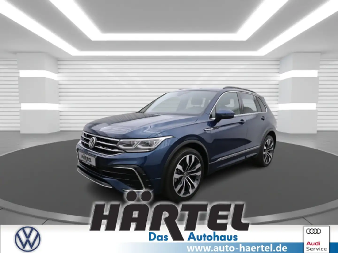 Volkswagen Tiguan R-LINE 4MOTION 2.0 TDI DSG (+EURO6) Navi Blau - 1