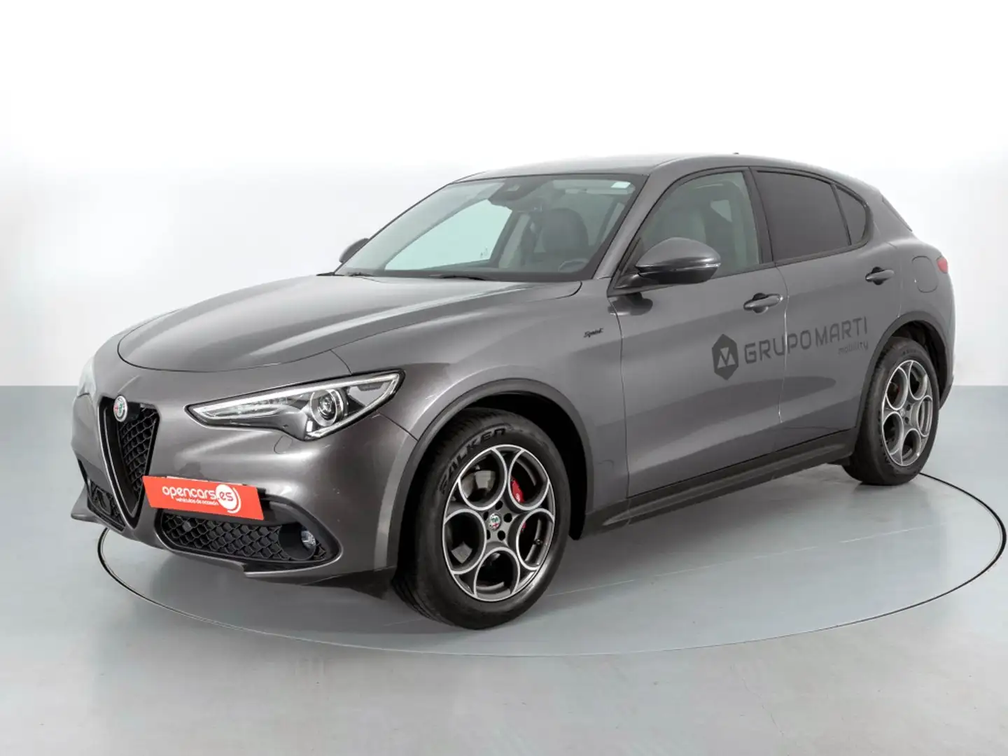 Alfa Romeo Stelvio AUTOMATICO 4X4 190CV DIESEL Gris - 1