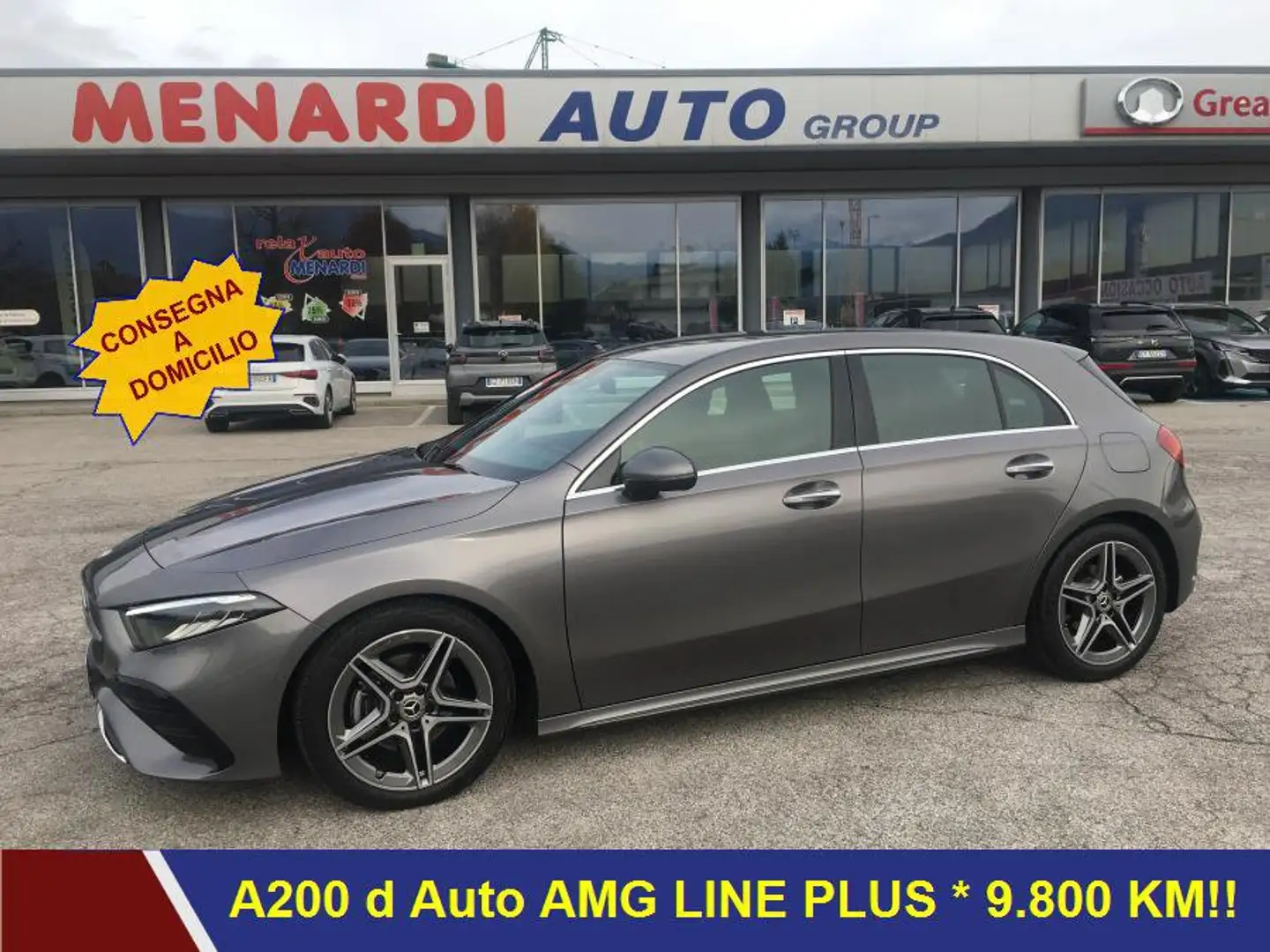 Mercedes-Benz A 200 A 200 d Automatic AMG Line Advanced Plus 9.800 KM Grigio - 1