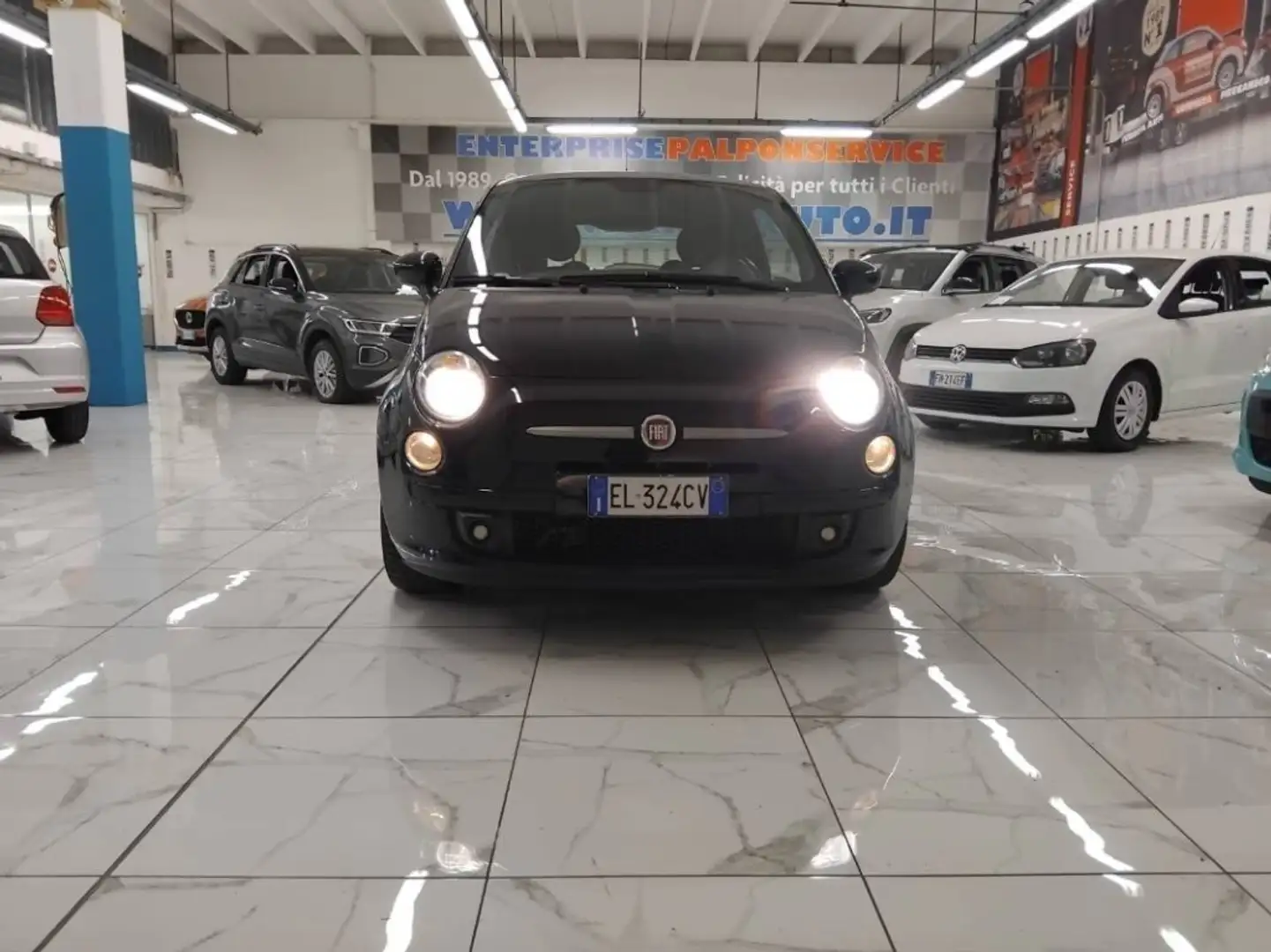 Fiat 500 0.9 t.air t. Matt Black 85cv Nero - 2