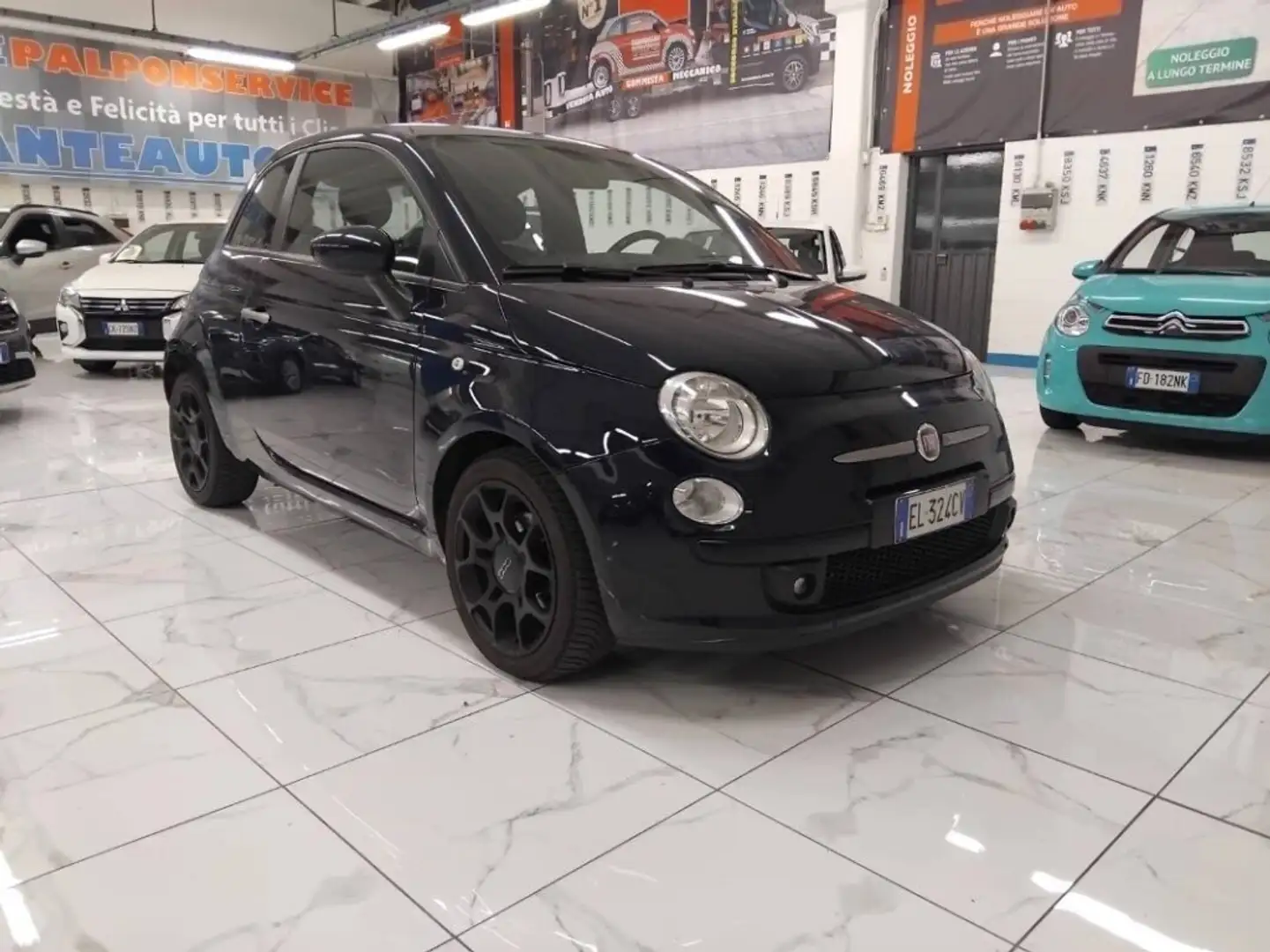 Fiat 500 0.9 t.air t. Matt Black 85cv Nero - 1