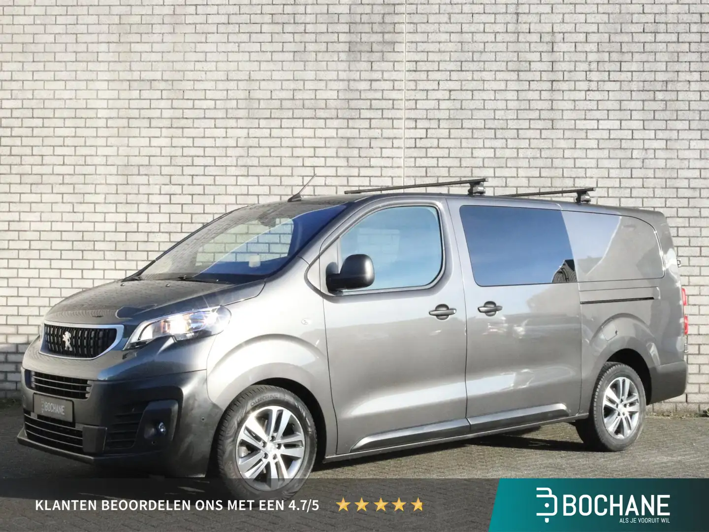 Peugeot Expert 2.0 BlueHDI 180 EAT8 DC Premium | Dubbel Cabine | Grijs - 1