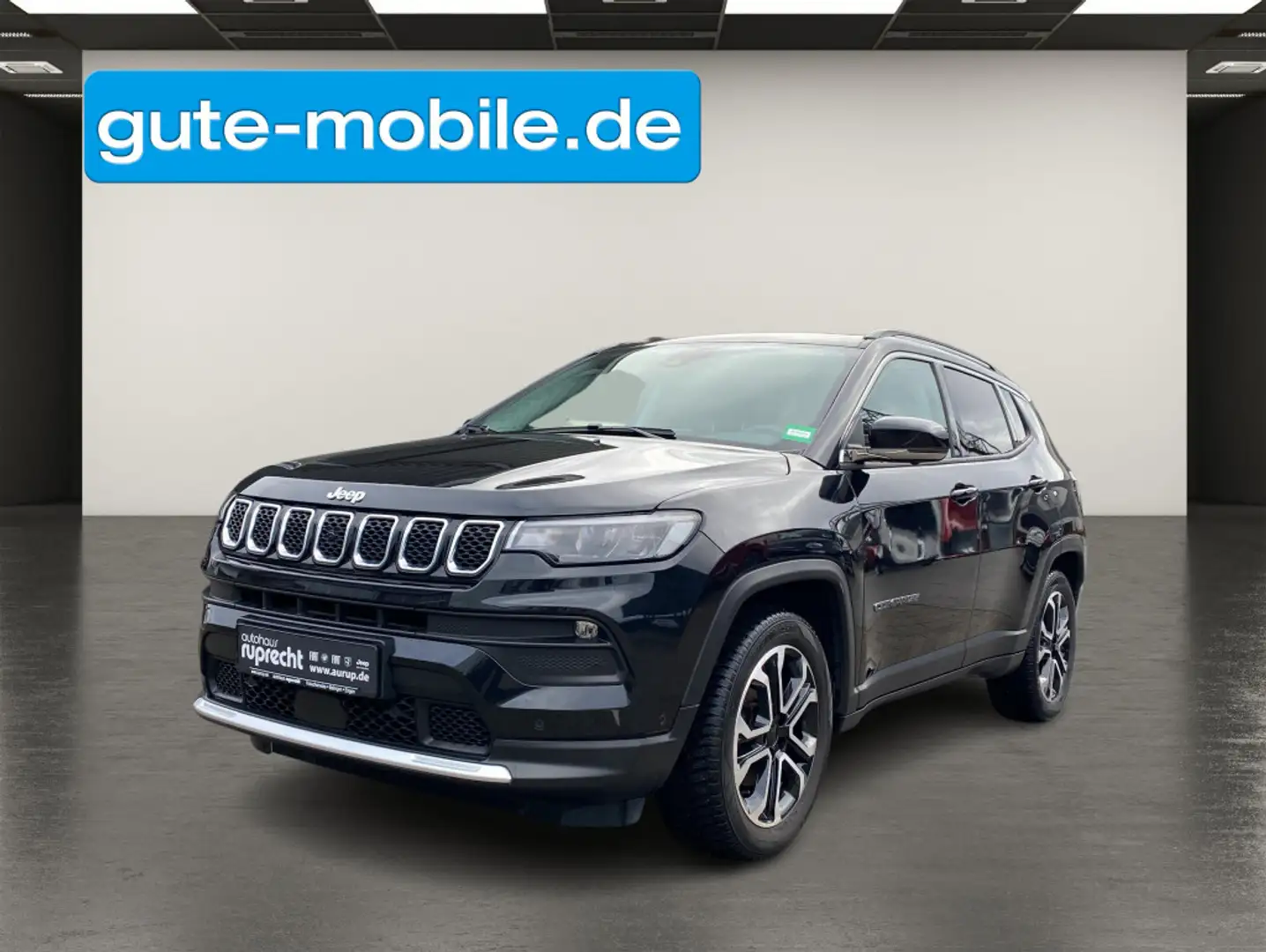 Jeep Compass 1.3 GSE T4 110kW Limited DCT Zwart - 1
