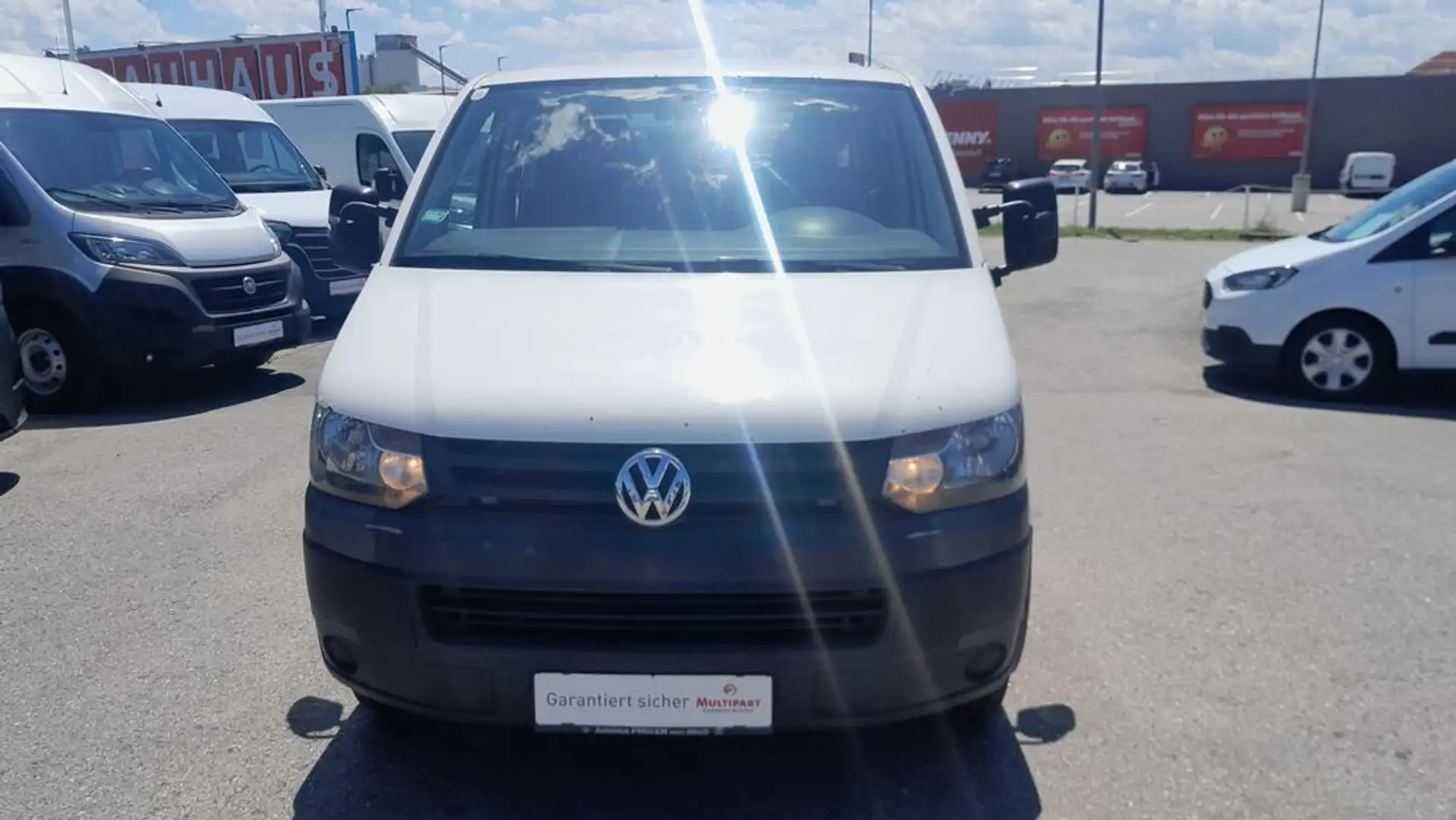 Volkswagen T6 Transporter Pritsche Doppelkabine Blanc - 2