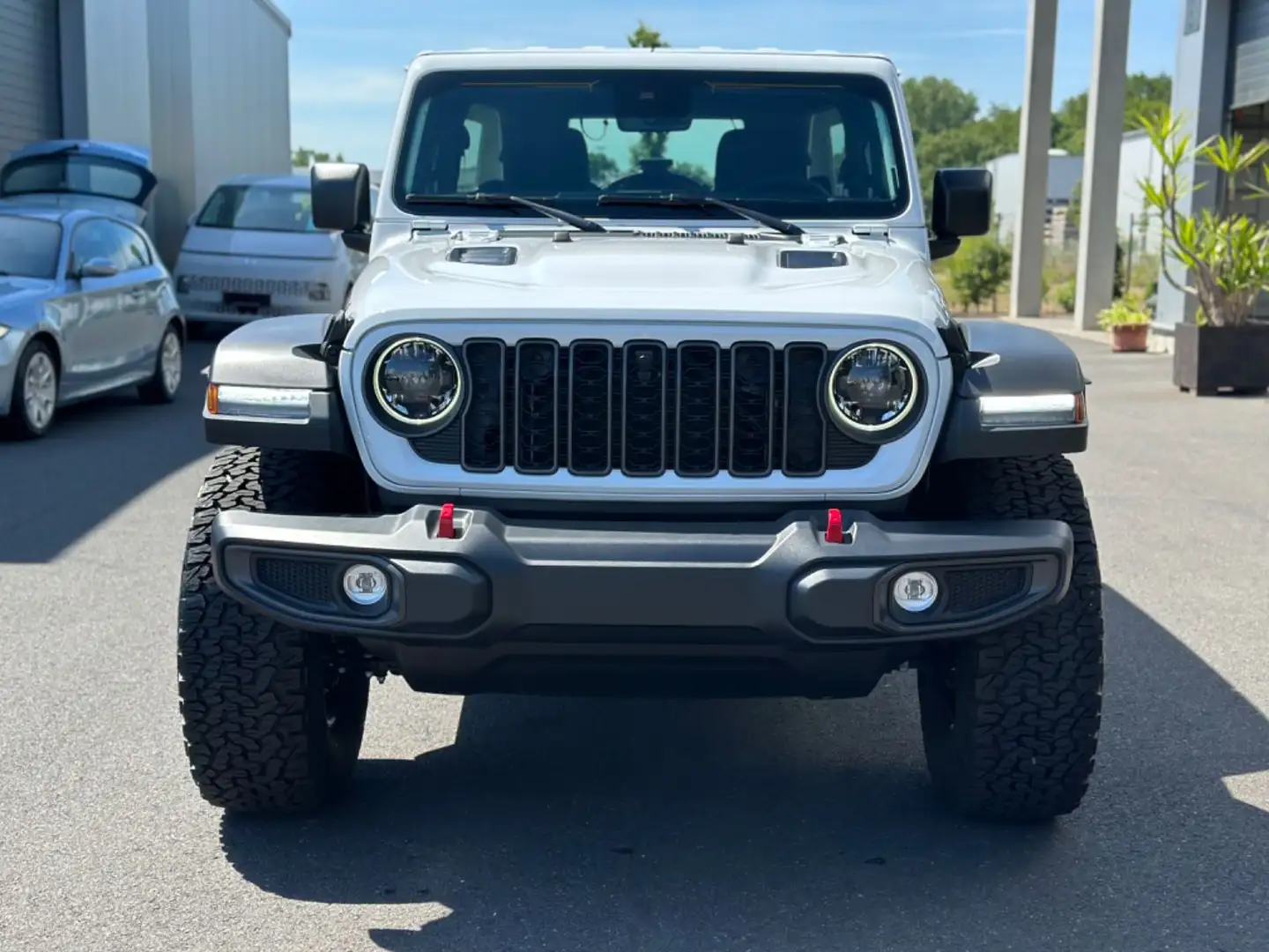 Jeep Wrangler WRANGLER 24 UNLIMITED RUBICON RECON V6 AHK LEDER Blanc - 2