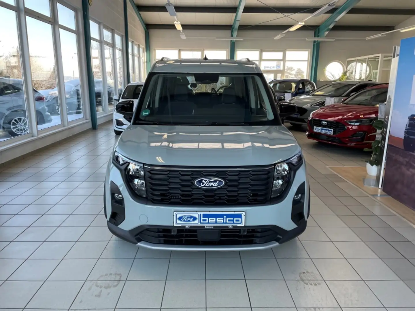 Ford Tourneo Courier Active+NAV+PDC+ACC+BLIS+DAB+LMF+ Gris - 2
