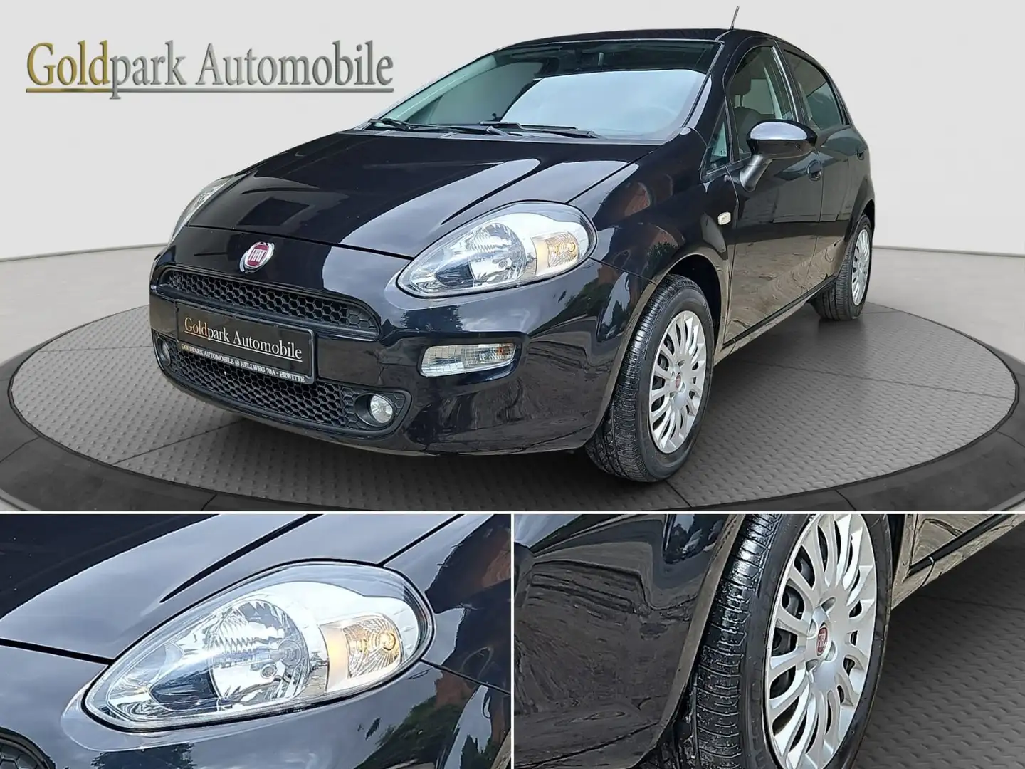 Fiat Punto 1.2/TÜV NEU/GARANTIE 12M Schwarz - 1