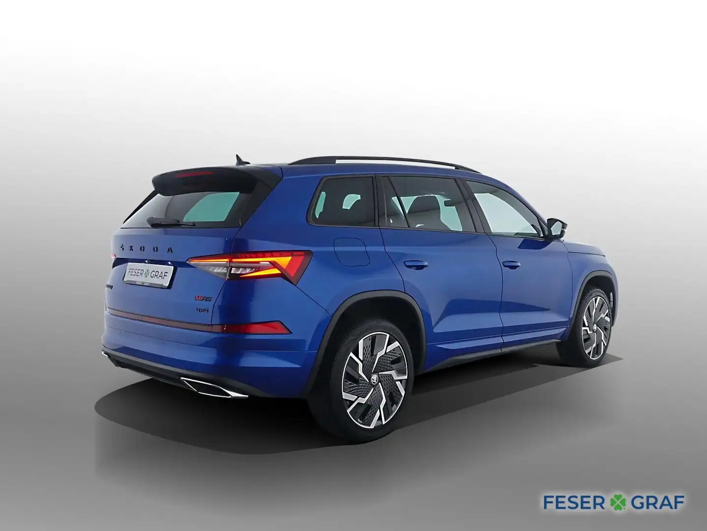 Skoda Kodiaq RS 2.0 TSI 4x4 DSG LED/AHK/RearView/ACC Blau - 2