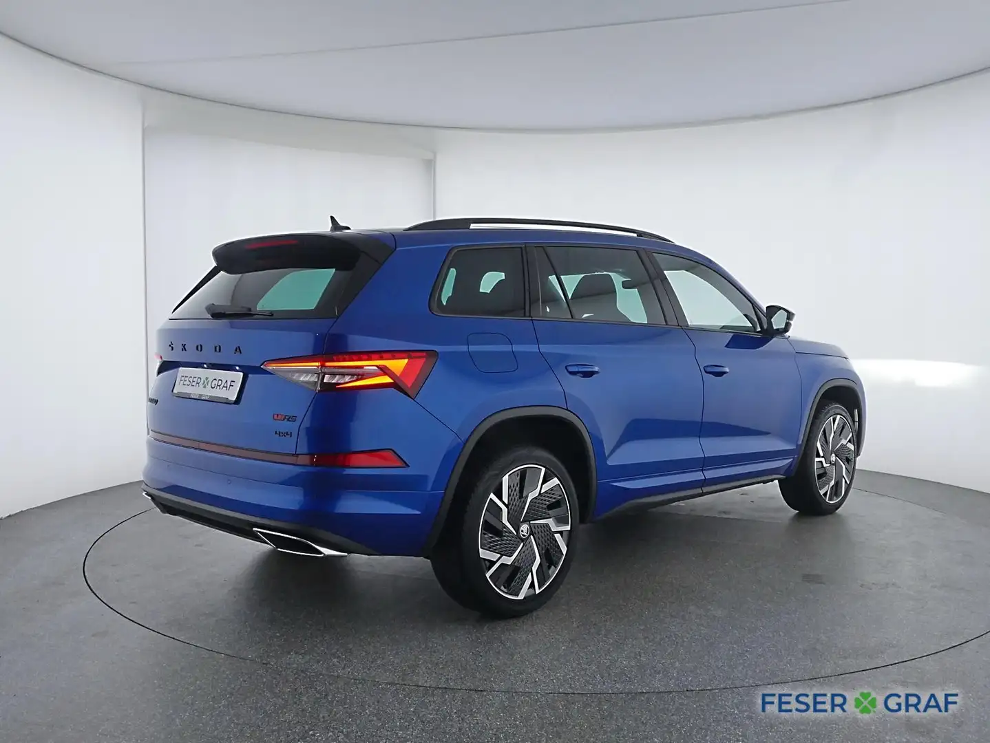 Skoda Kodiaq RS 2.0 TSI 4x4 DSG LED/AHK/RearView/ACC Blau - 2