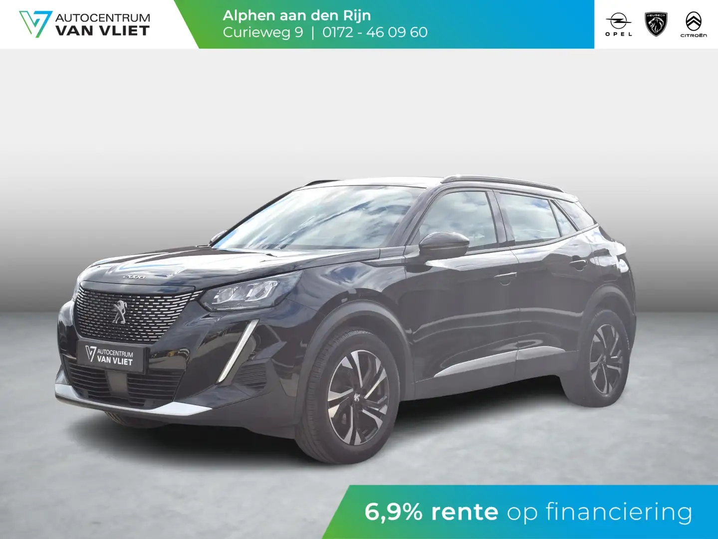 Peugeot 2008 1.2 PureTech Allure | navigatie | camera | cruise Schwarz - 1