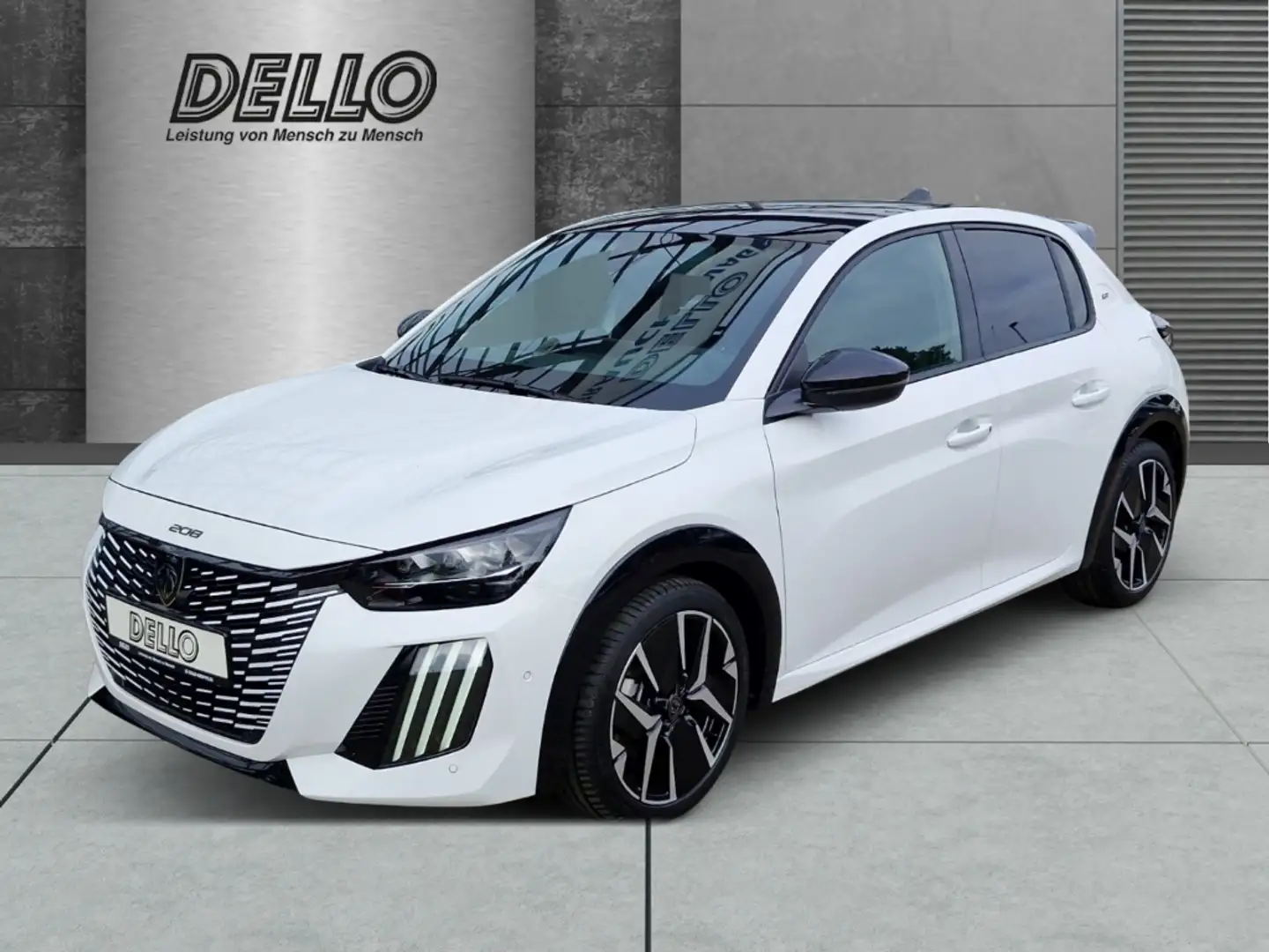 Peugeot 208 GT Hybrid 136 i-Connect Advanced AHK-abnehmbar Bla Blanc - 1
