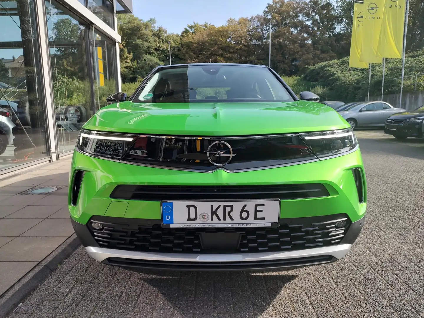 Opel Mokka-E Mokka e Elegance Navi Allwetter Grün - 2
