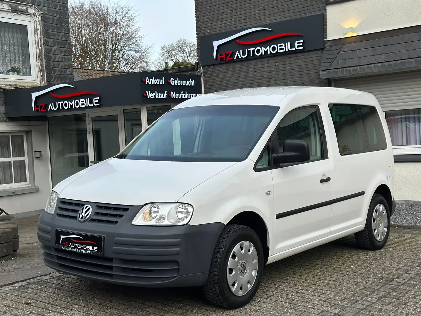 Volkswagen Caddy NFZ 2.0 SDI Kombi *AHK*KLIMA*5-SITZ*TÜV Weiß - 1