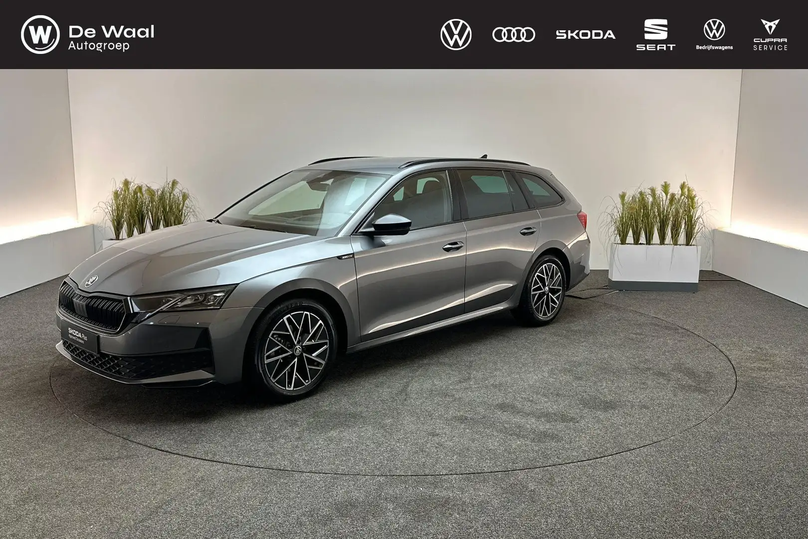 Skoda Octavia Combi 1.5 TSI 150pk DSG MHEV Sportline Business | Grijs - 1