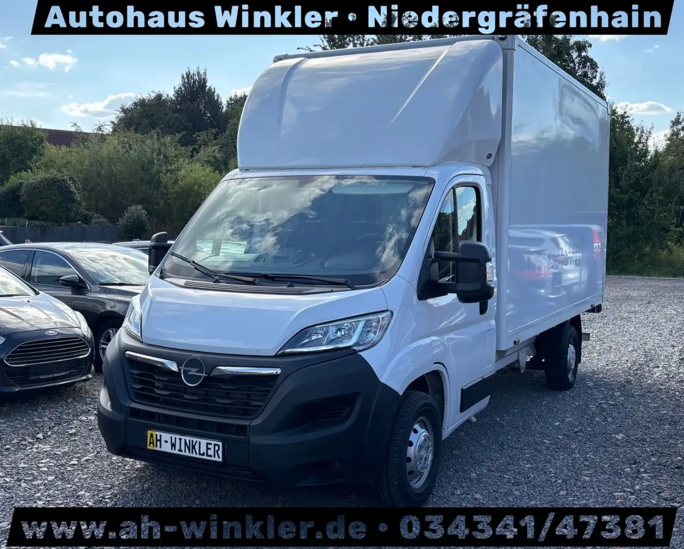 Opel Movano KOFFER L4H1 2.2D Klima Kamera Ladebordwan Blanc - 1
