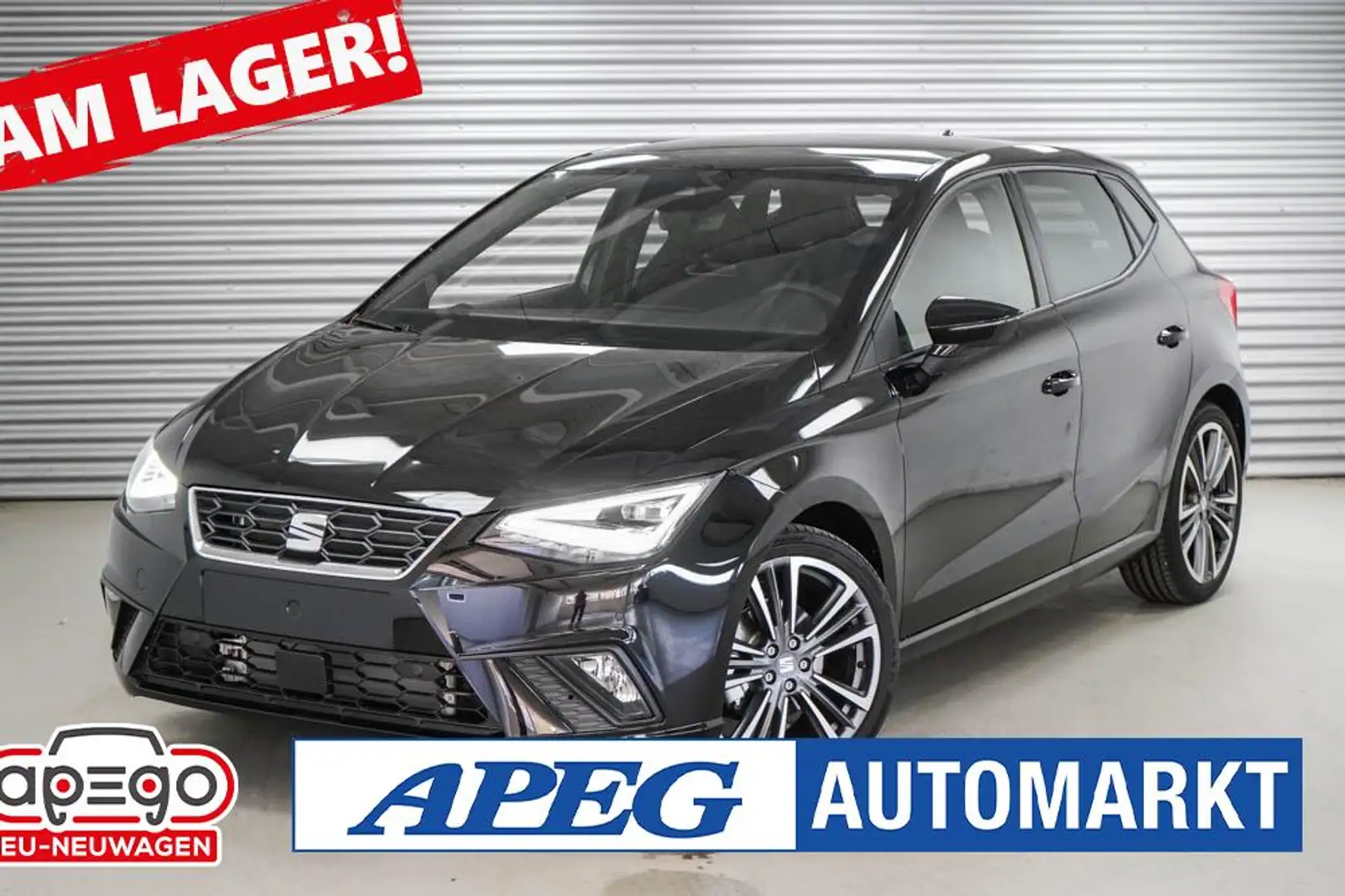 SEAT Ibiza 1,5 TSI DSG FR Zwart - 1