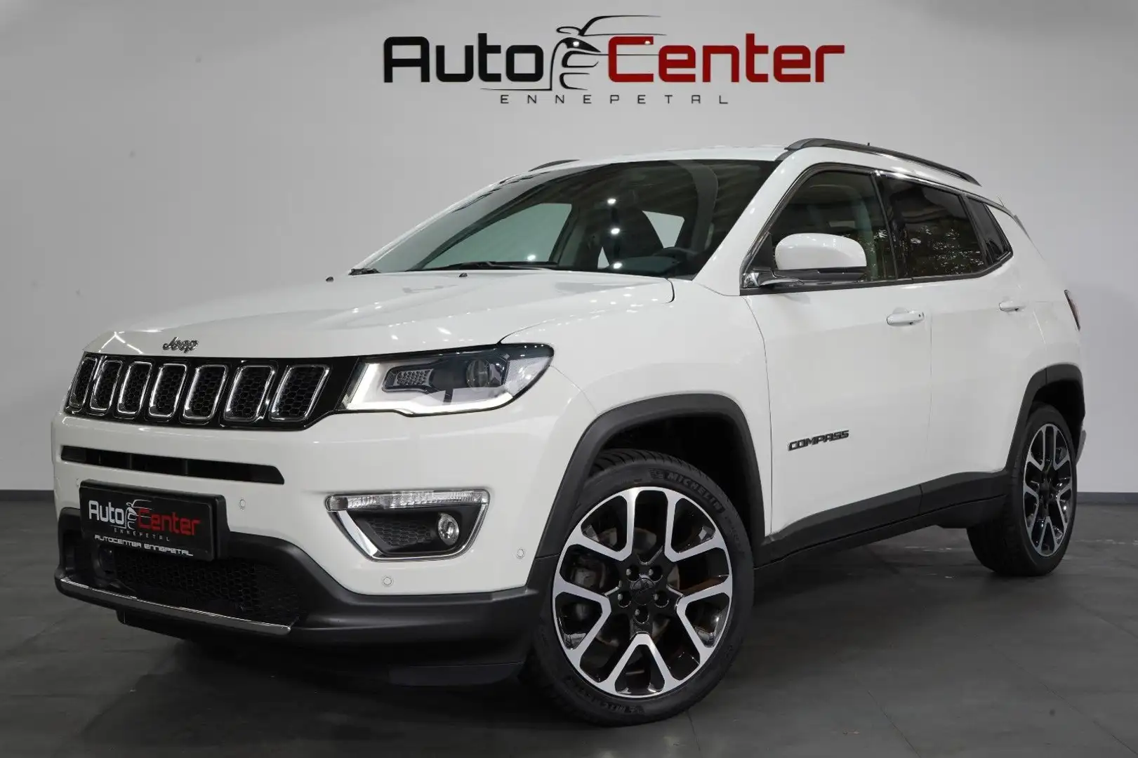 Jeep Compass Limited FWD*2.Hand*Alpine*MwSt.*Navi* Weiß - 1