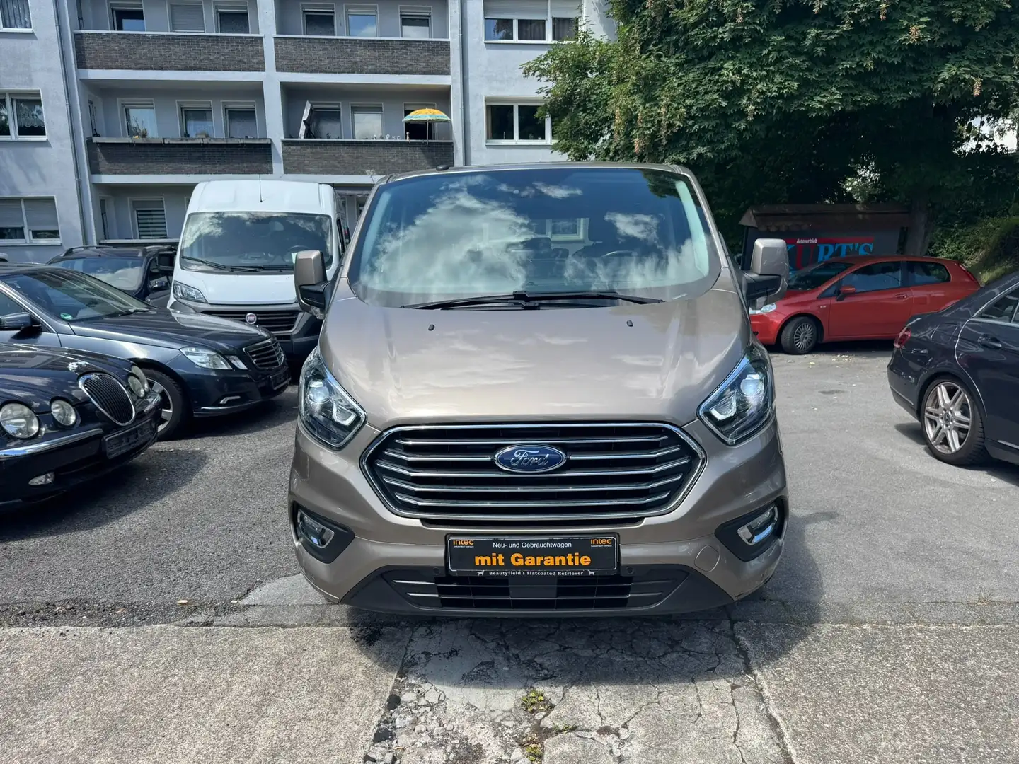 Ford Transit Custom Tourneo Titanium/1.Hand/Leder/8Sitzer/Navi Grau - 2