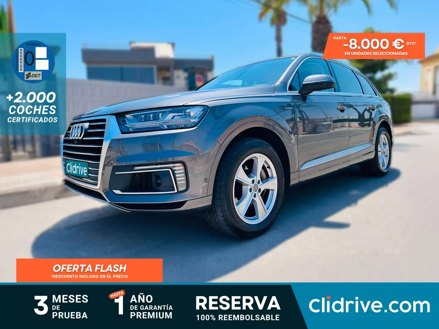 Audi Q7 3.0TDI e-tron design quattro Tiptronic Gris - 1