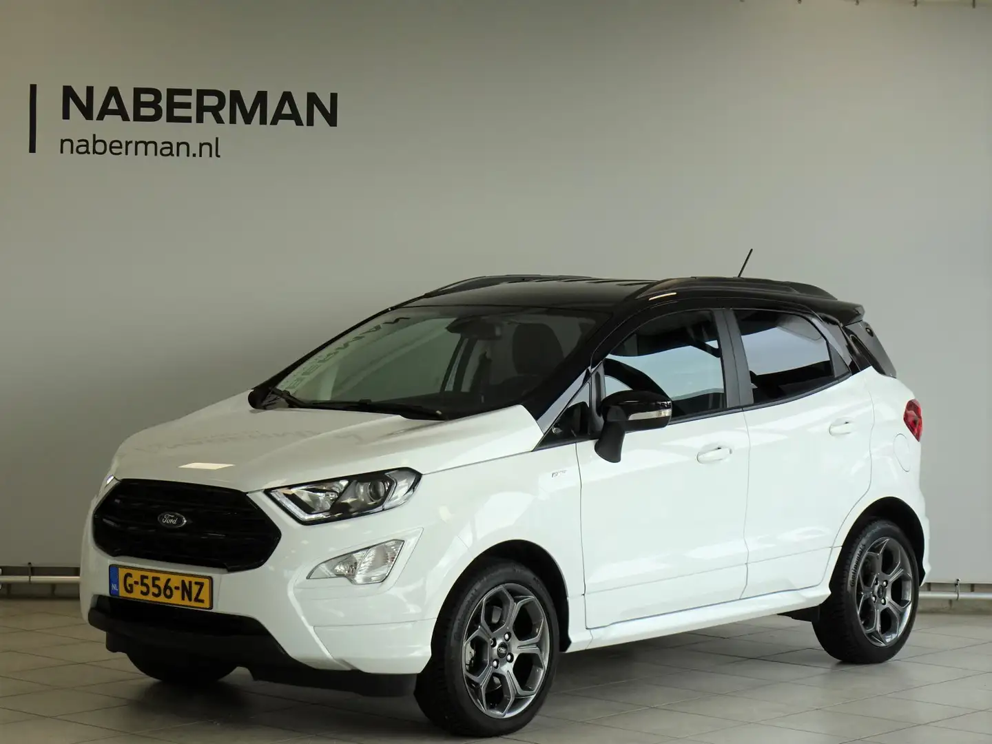 Ford EcoSport 1.0 EB 125pk ST-Line | Automaat | Navi | Bleutooth Wit - 1