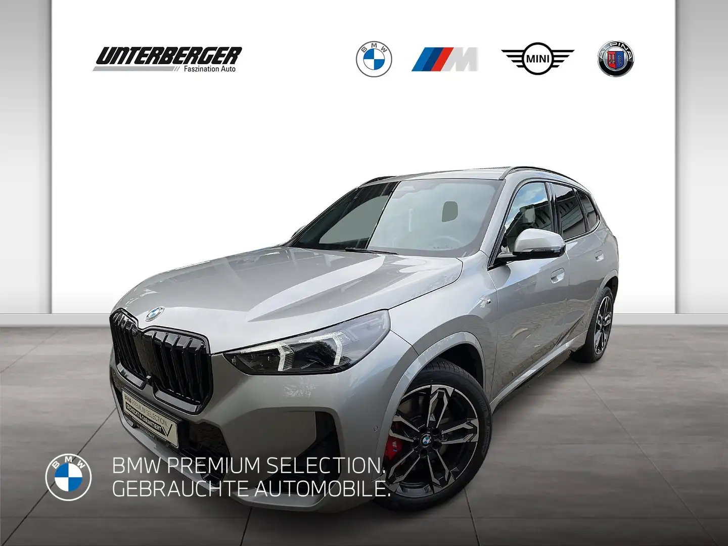 BMW X1 xDrive20d M Sportpaket Pro-Aktivsitz-Head Up-Harma Silber - 1