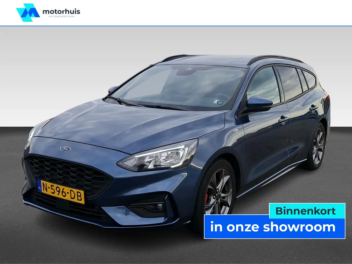 Ford Focus Wagon 1.5 EcoBoost 150pk Aut ST Line X Business Azul - 1