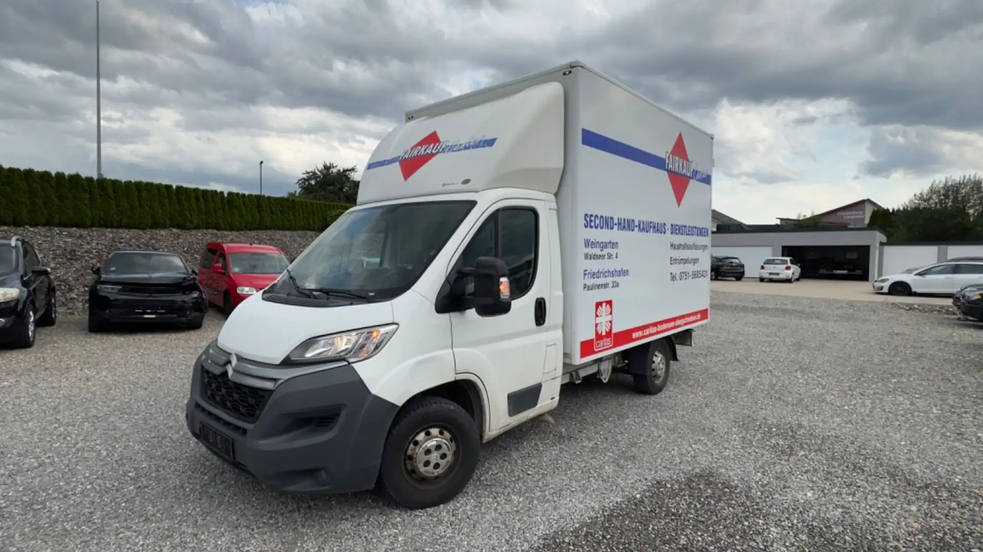 Citroen Jumper 2.2 Koffer 3-Sitzer Klima Weiß - 1
