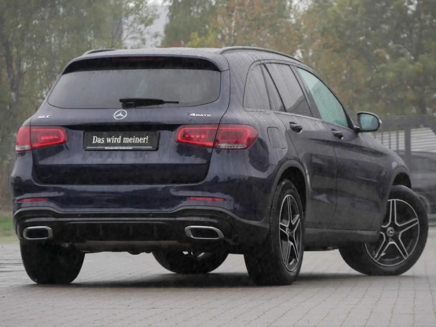 Mercedes-Benz GLC 300 4M AMG-Sport/Night/LED/Kamera/Totw/EasyP Bleu - 2