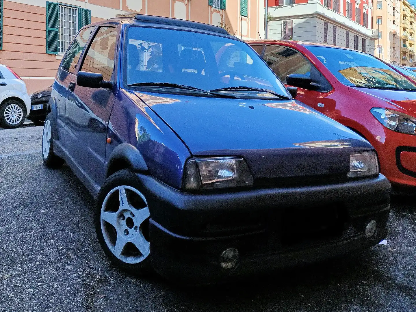 Fiat Cinquecento 1.1 Sporting plava - 1