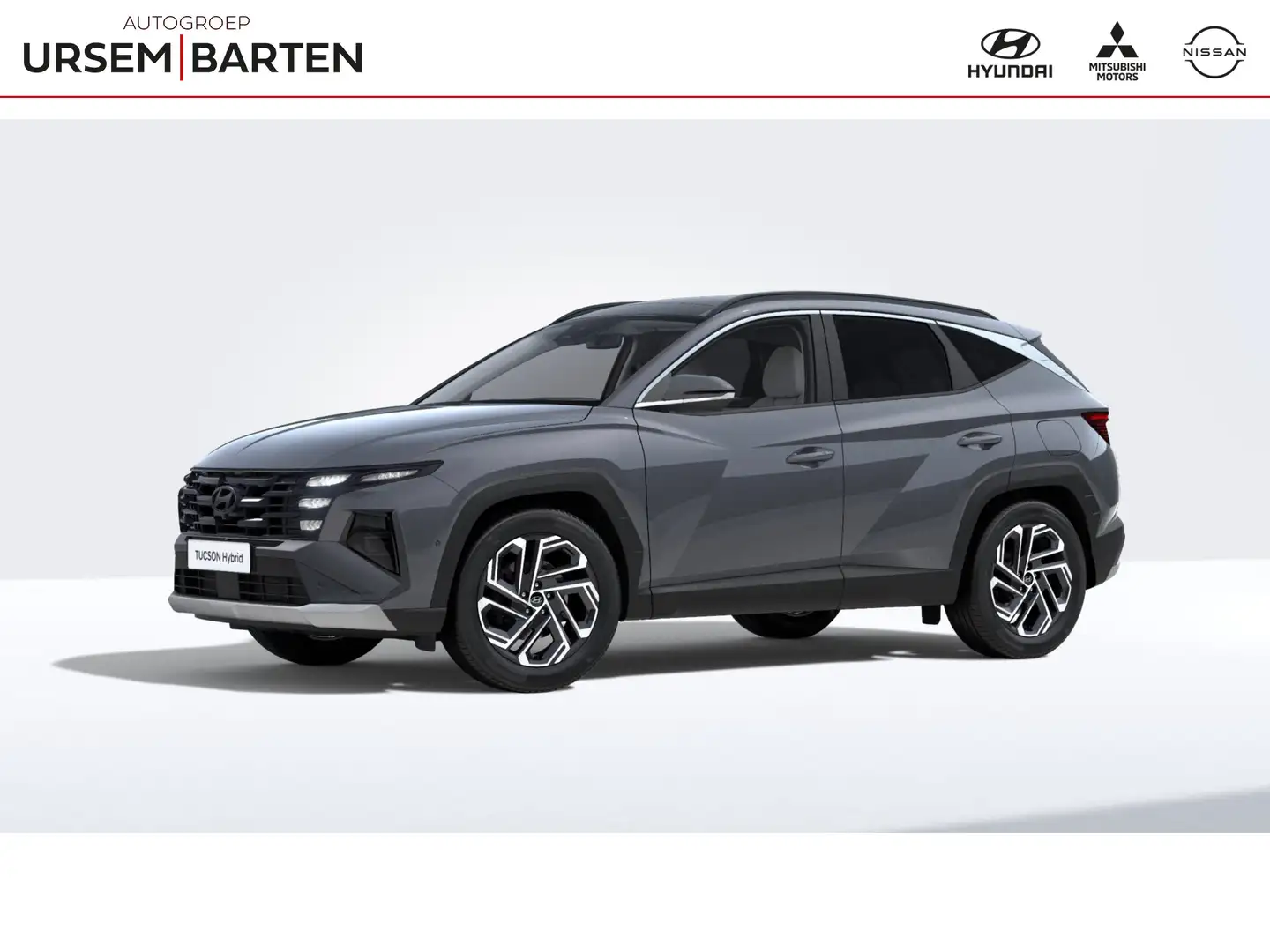 Hyundai TUCSON 1.6 T-GDI HEV Premium Sky | Ecotronic Gray Grijs - 1