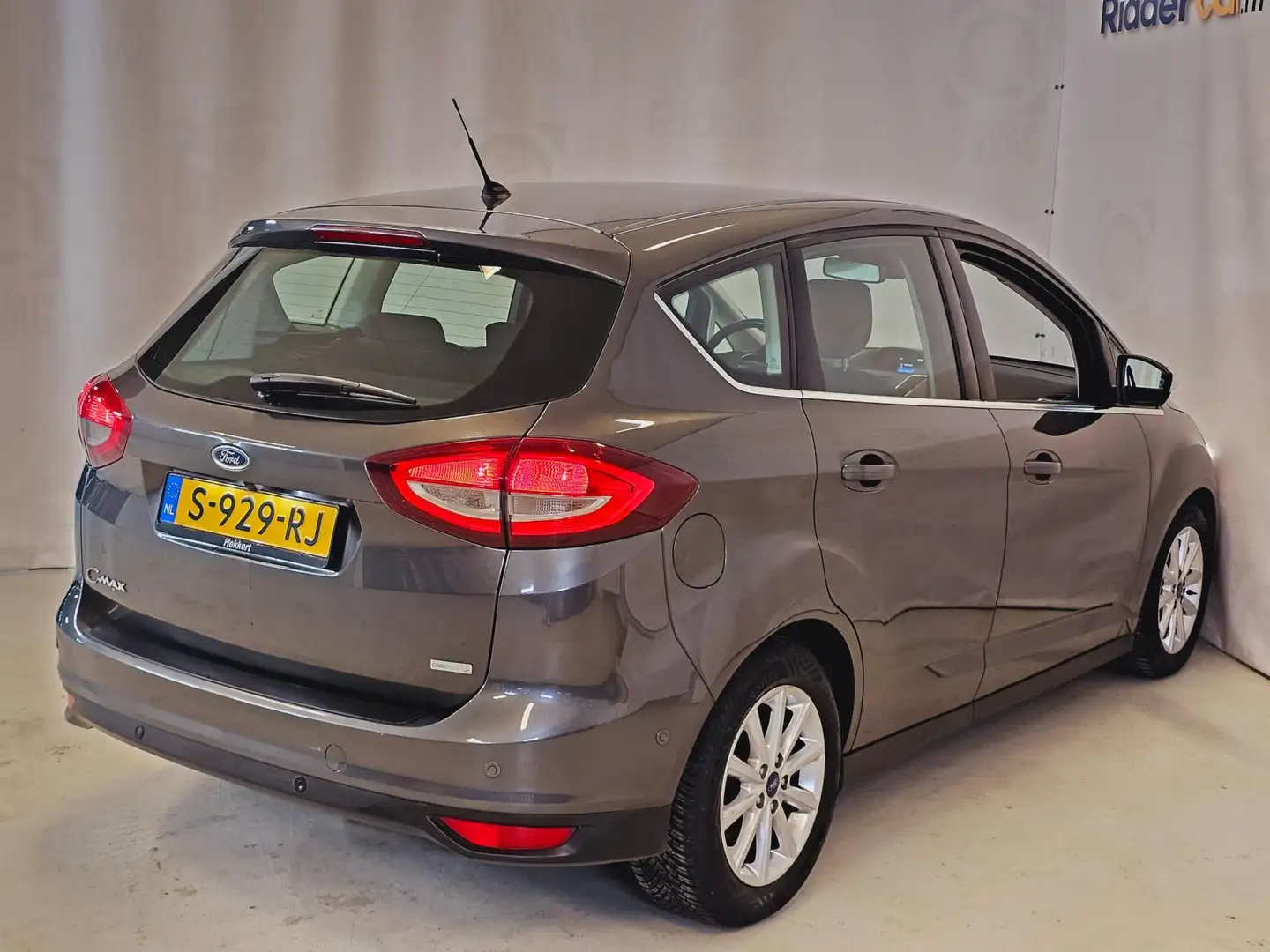 Ford C-Max 1.0 Titanium|GARANTIE|CRUISE|AIRCO|BLUETOOTH|PARK Grijs - 2