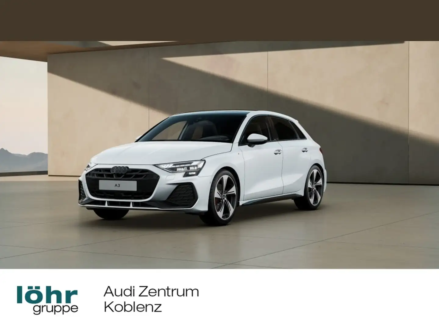 Audi A3 Sportback 35 TDI S line Weiß - 1
