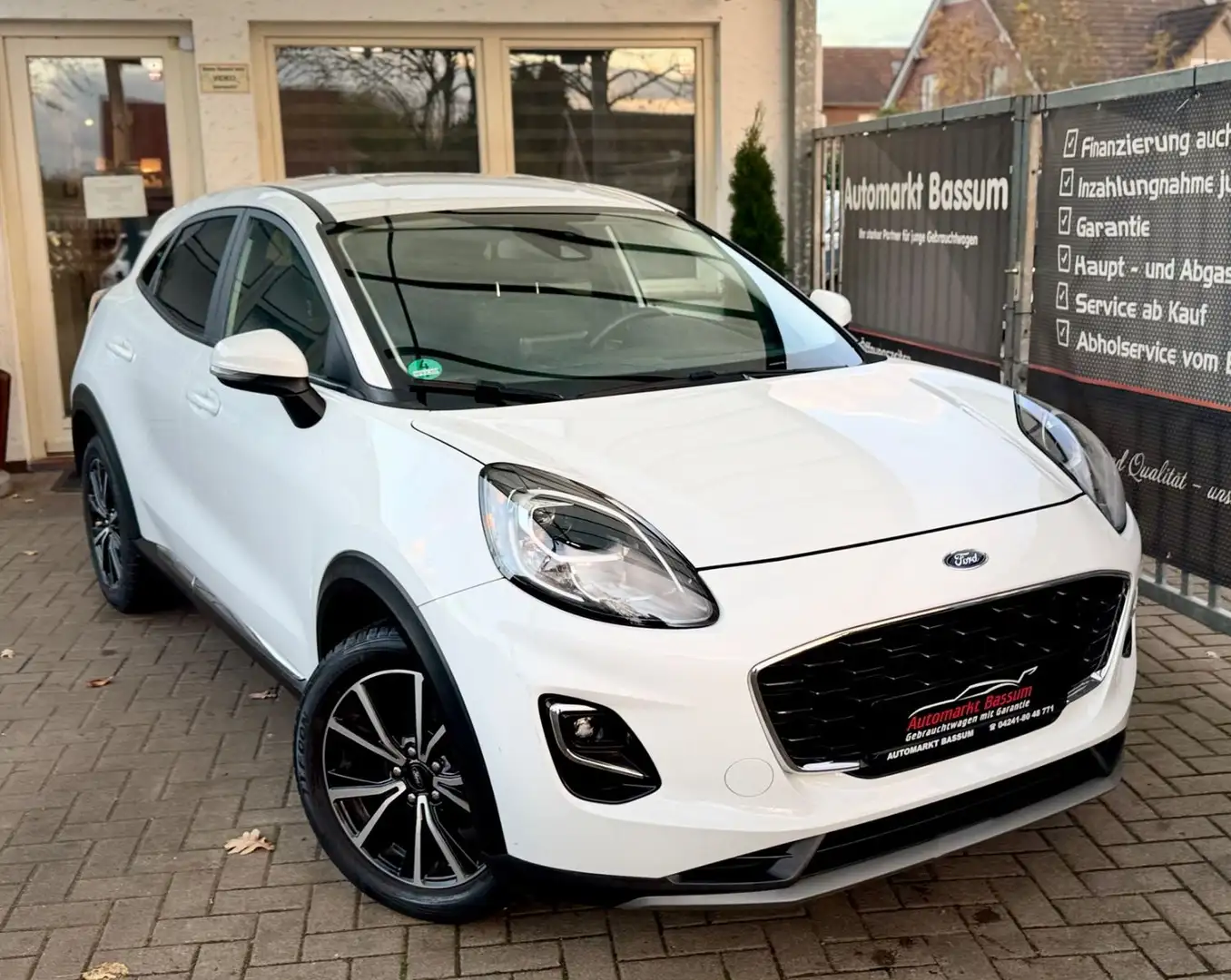 Ford Puma Titanium LED| Shz. | PDC|AppleCar|Sportsit. Weiß - 1