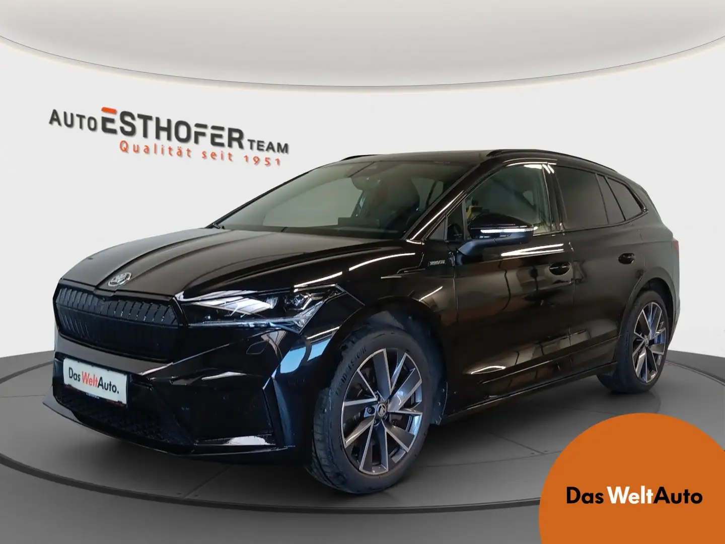 Skoda Enyaq Sportline 80 Schwarz - 1