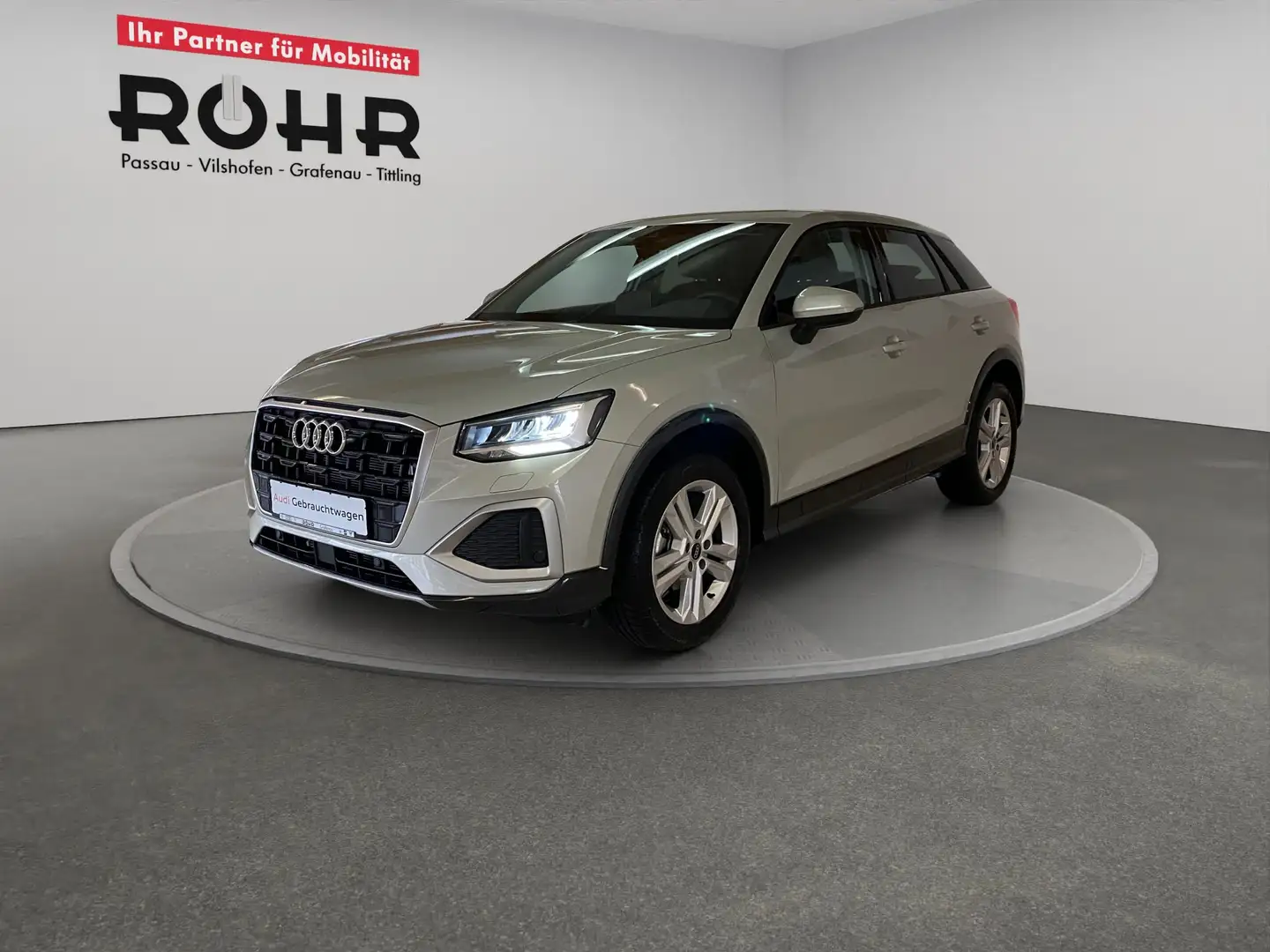 Audi Q2 advanced 35 TFSI S tronic (Garantie 12/2029.SHZ.LE Argent - 2