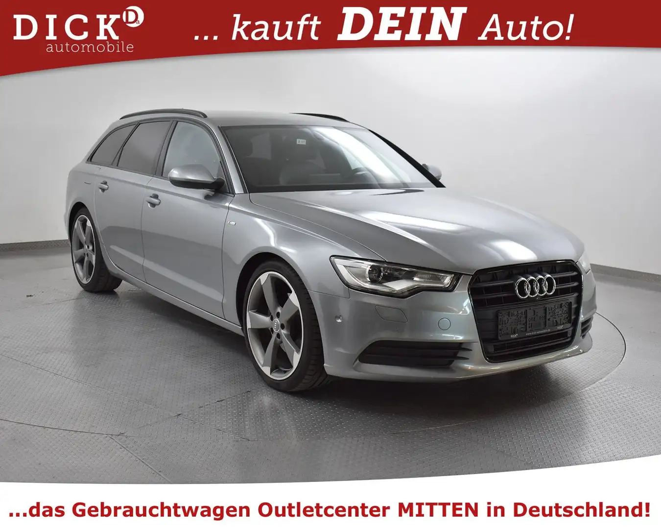 Audi A6 Av 2.0T 2X S Line Sport STANDHZ+360°+MEMO+20" Grey - 1