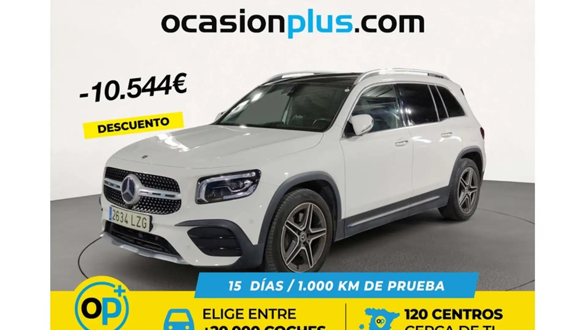 Mercedes-Benz GLB 220 220d 4Matic 8G-DCT Blanc - 1
