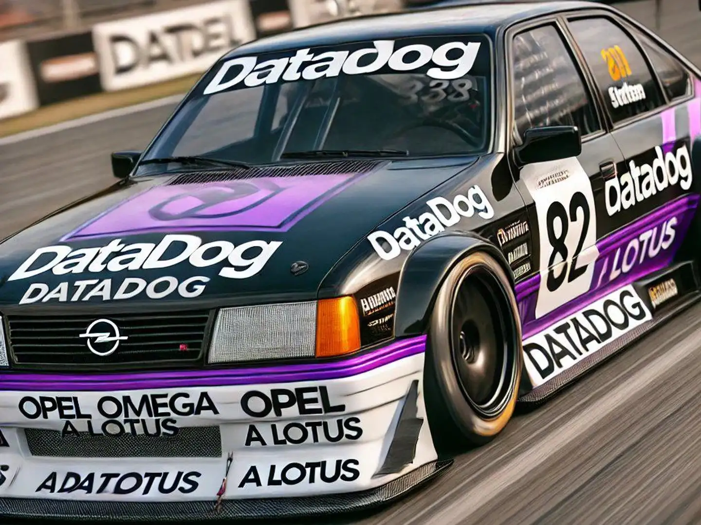 Opel Vectra Datadog CUI Test Listing - Turbo 4x4 Schwarz - 1