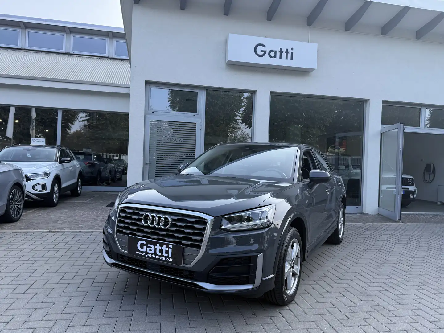 Audi Q2 Q2 I 2017 30 1.6 tdi S line edition s-tronic my19 Grigio - 1