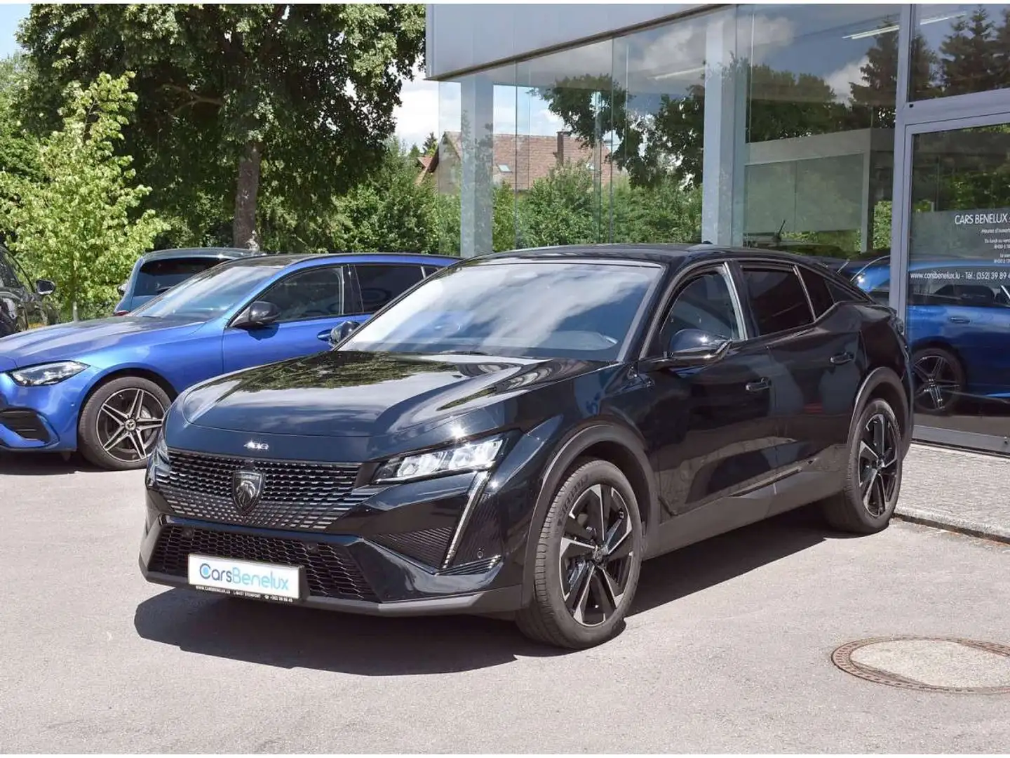 Peugeot 408 1.2 PureTech Allure EAT8 SG CHFF CAM360 1 MAIN Zwart - 2