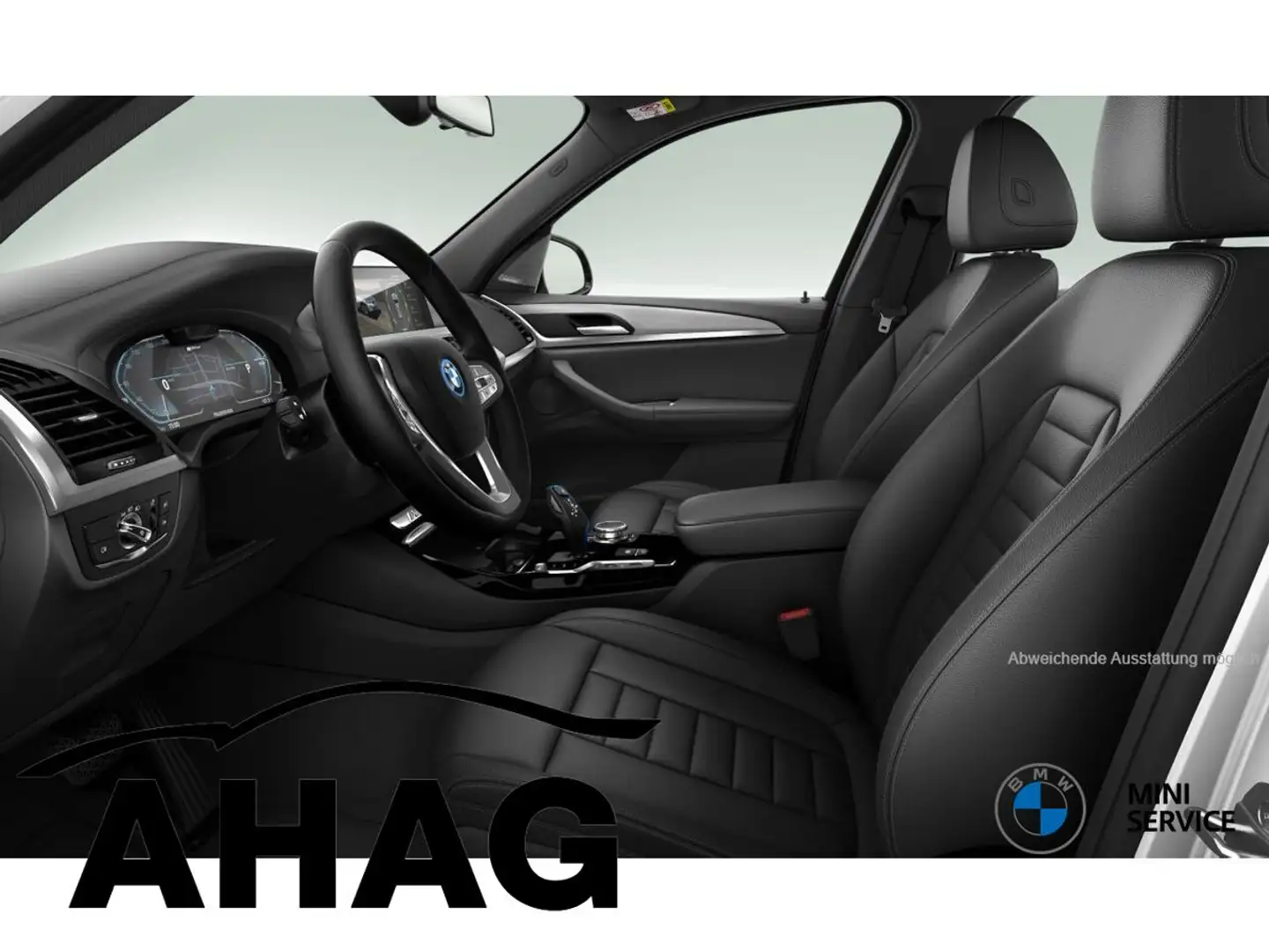 BMW iX3 ix3 80KWH IMPRESSIVE Auto Navi Leder Tempom.aktiv Weiß - 2