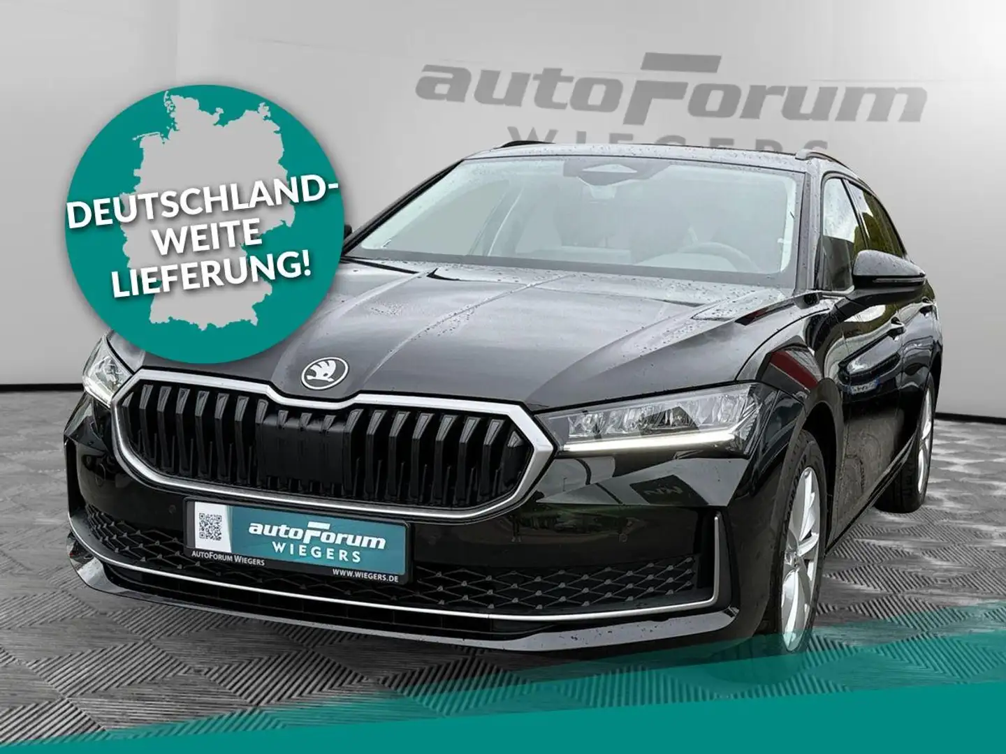 Skoda Superb Combi 2,0 TDI SELECTION DSG+Navi+Kamera Schwarz - 1