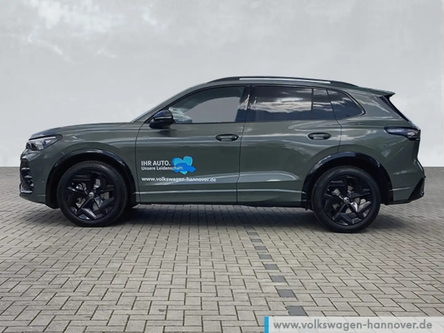 Volkswagen Tiguan R-Line 2.0 TDI DSG IQ.Light Navi AHK Green - 2