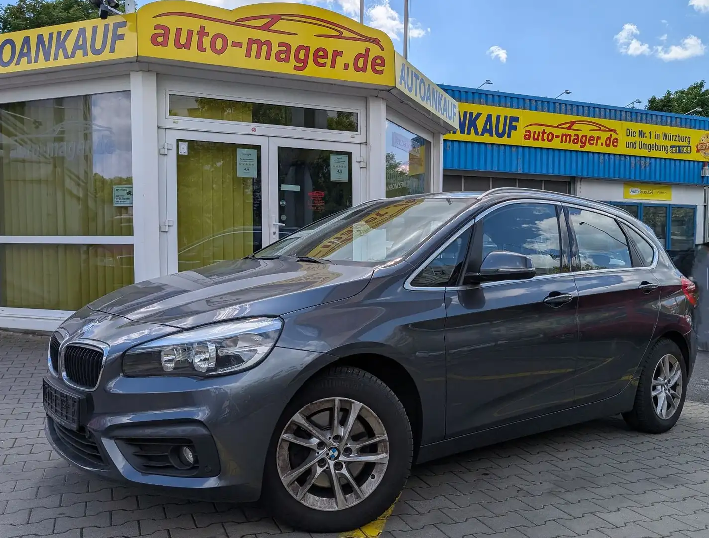 BMW 218 218 ActiveTourer*1Hd*Ölverlust*Shz*2xPdc*Tüv3.26 Gri - 1