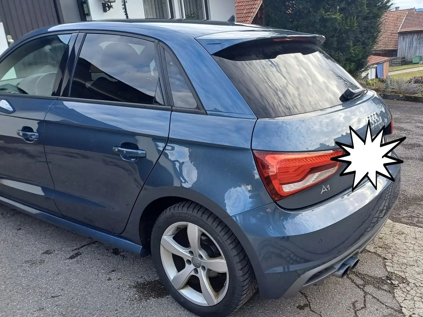 Audi A1 Sportback 1.4 TFSI Blau - 2