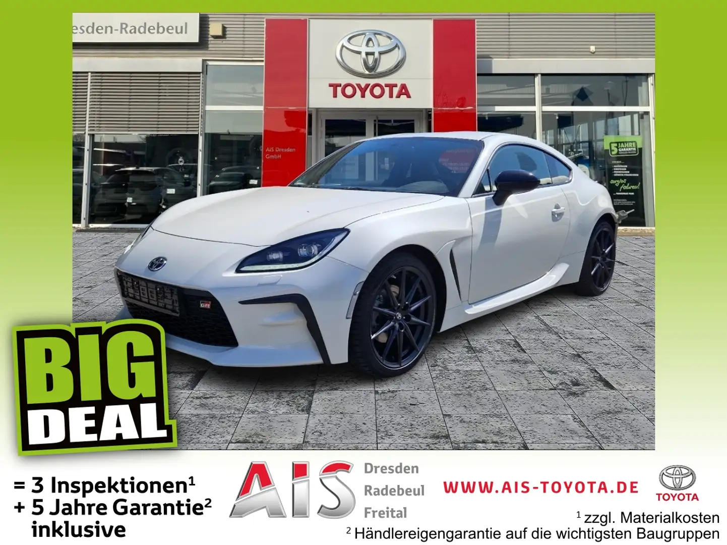 Toyota GR86 2.4 LED*APPLE*ANDROID* Weiß - 1