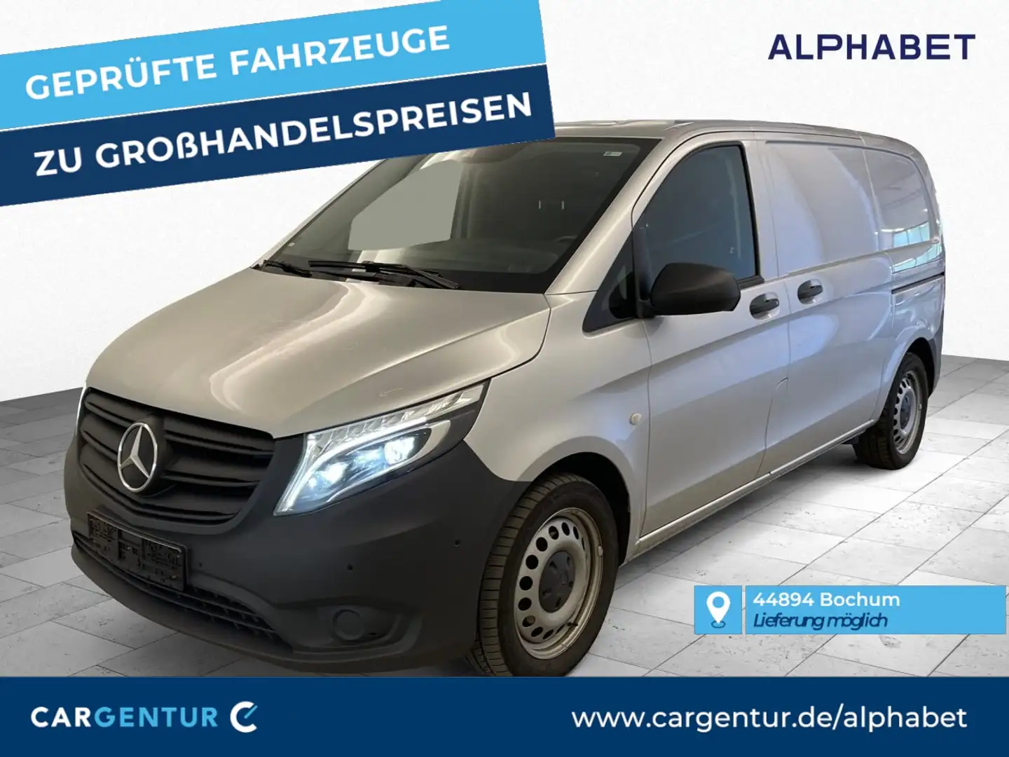 Mercedes-Benz Vito Kasten 114 CDI RWD kompakt | SORTIMO Silver - 1