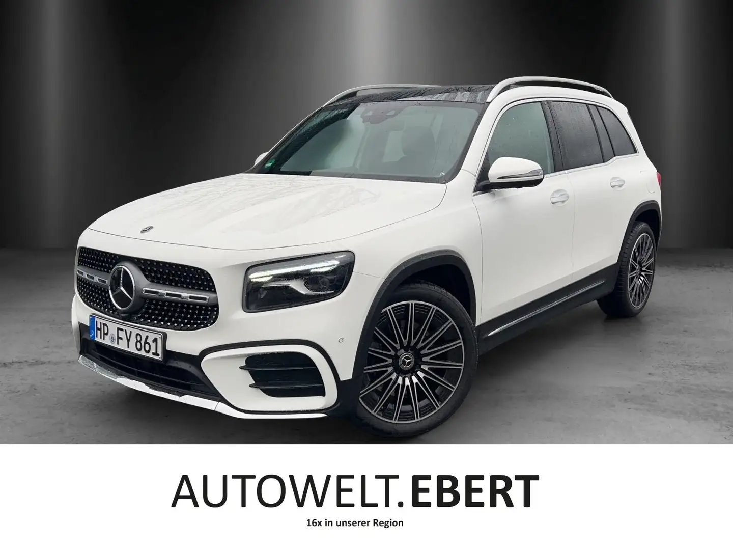 Mercedes-Benz GLB 250 4M AMG Distro PANO Burme MLED KeyGo 360° Fehér - 1